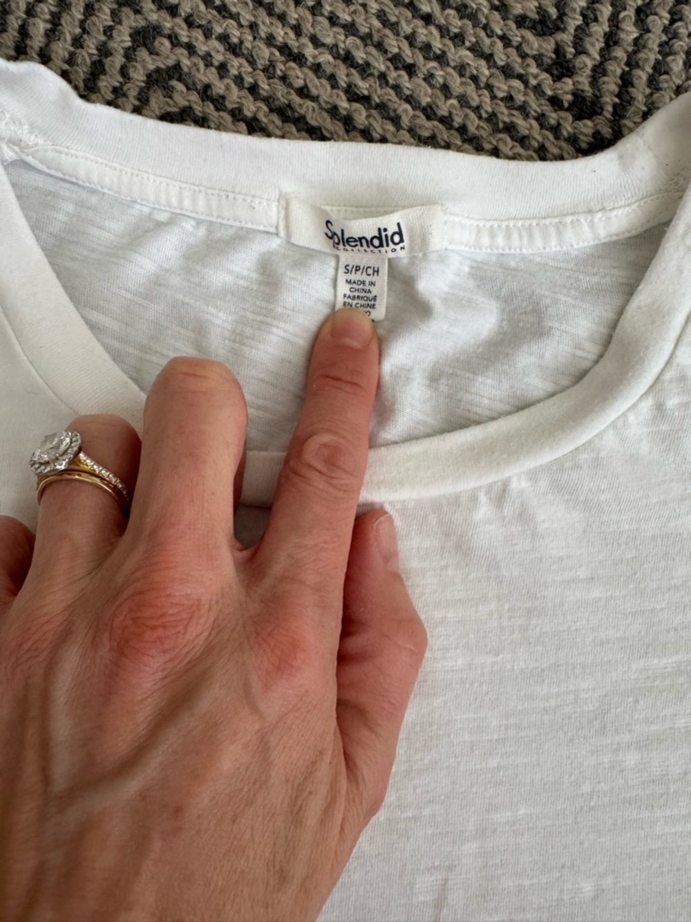 Splendid Louisa white tshirt - Picture 2 of 2